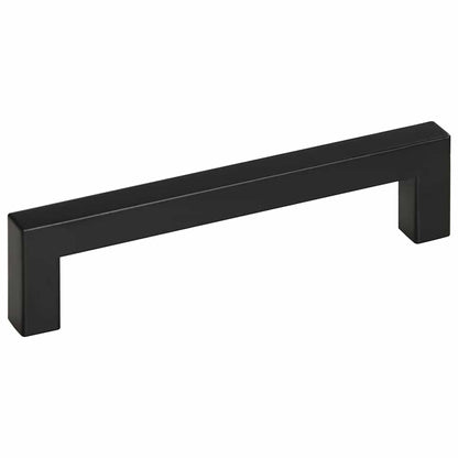 Möbelgriffe 10 Stk. Schwarz 128 mm Edelstahl