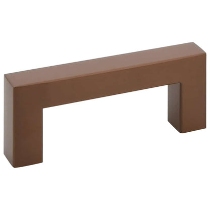 Möbelgriffe 10 Stk. Bronzen 96 mm Edelstahl