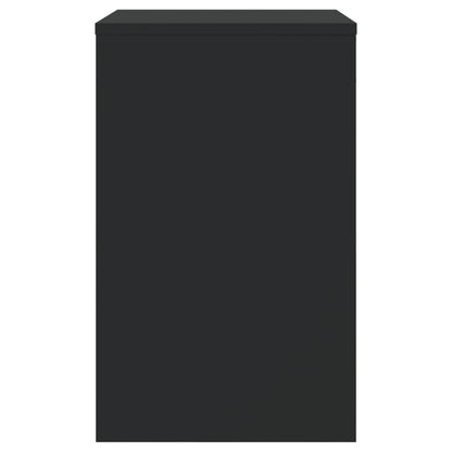 Satztische 3 Stk. Schwarz Holzwerkstoff