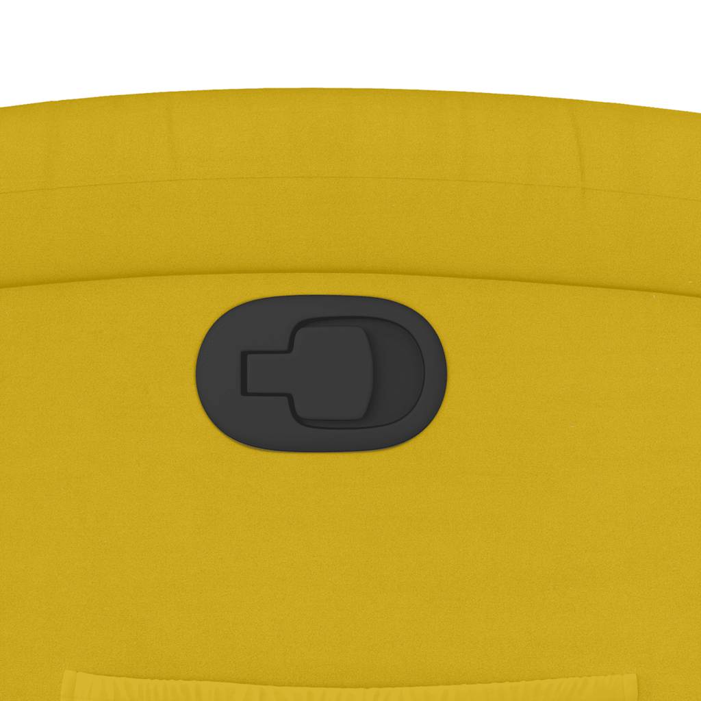 Relaxsessel Gelb Samt