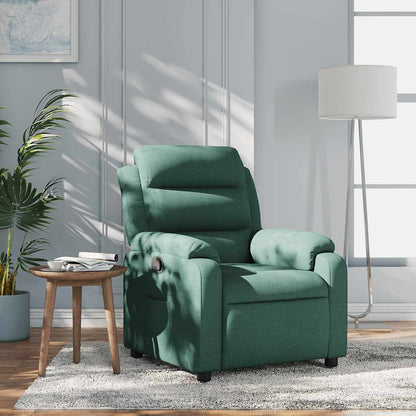 Relaxsessel Dunkelgrün Stoff