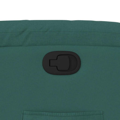 Relaxsessel Dunkelgrün Stoff