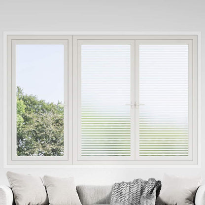 Fensterfolien Matt Streifen-Design PVC