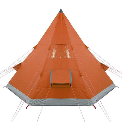 Tipi-Campingzelt 4 Personen Orange Wasserdicht