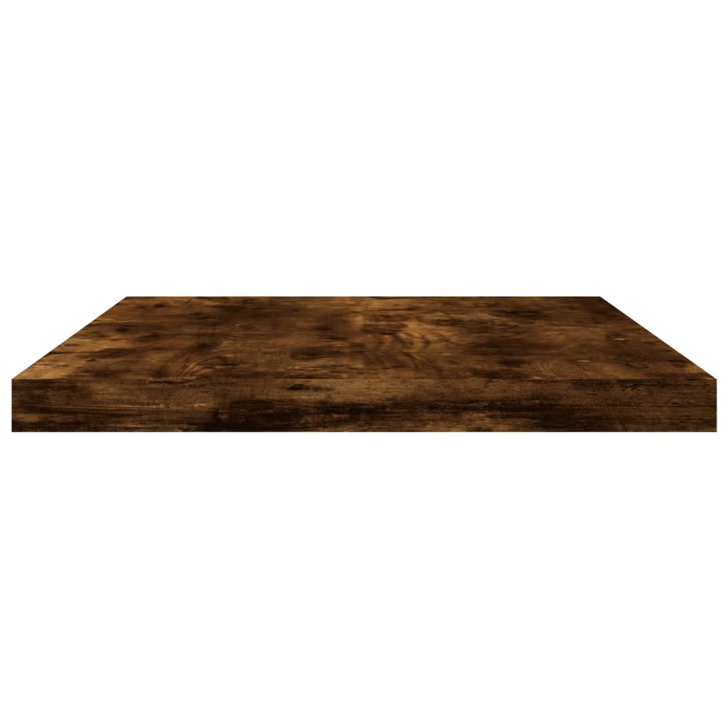 Wandregale 4 Stk. Räuchereiche 40x20x1,5 cm Holzwerkstoff