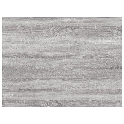 Wandregale 4 Stk. Grau Sonoma 40x30x1,5 cm Holzwerkstoff