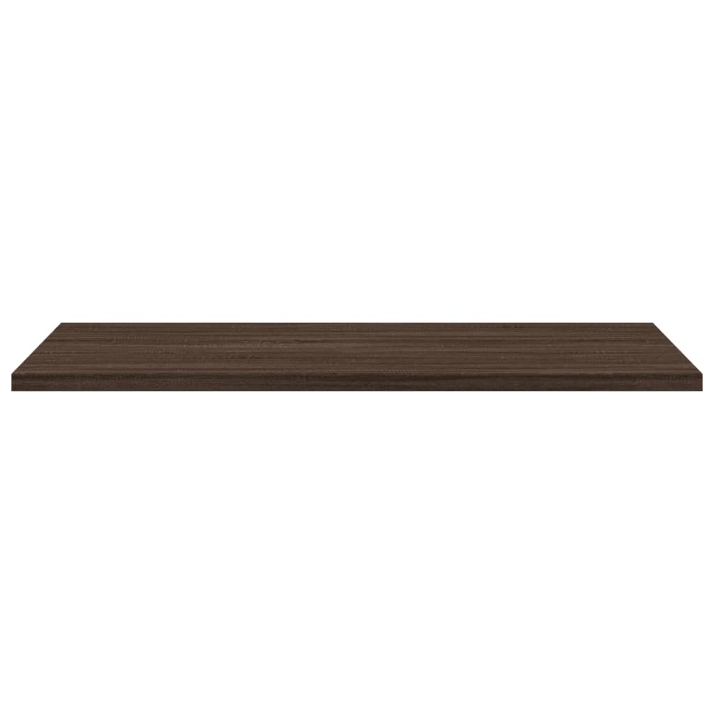 Wandregale 4 Stk. Braun Eichen-Optik 60x40x1,5 cm Holzwerkstoff