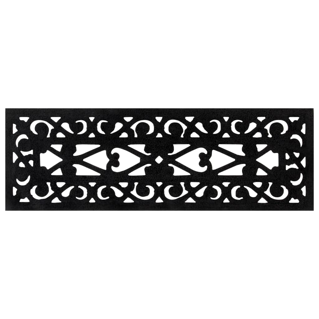 Stufenmatten 5 Stk. 25x75 cm Gummi