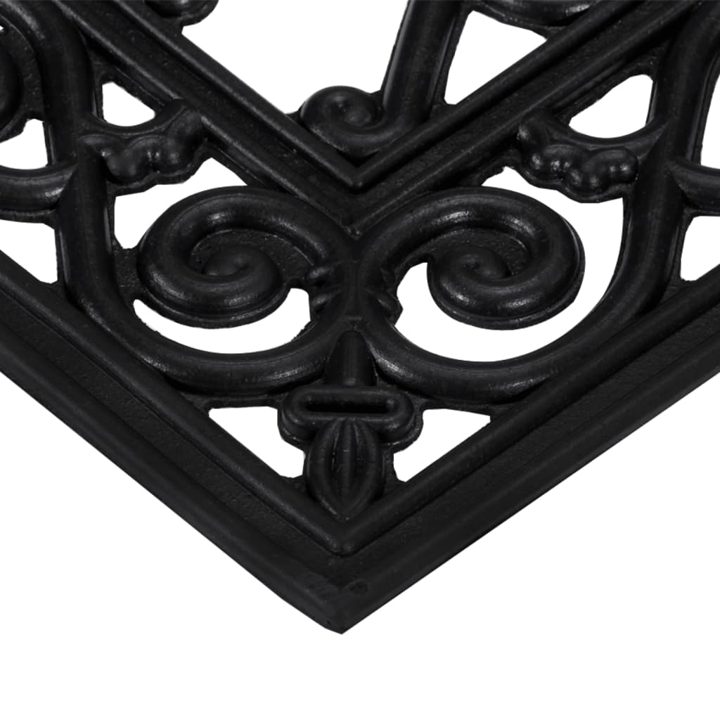 Stufenmatten 5 Stk. 25x75 cm Gummi