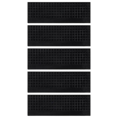 Stufenmatten 5 Stk. 25x75 cm Gummi