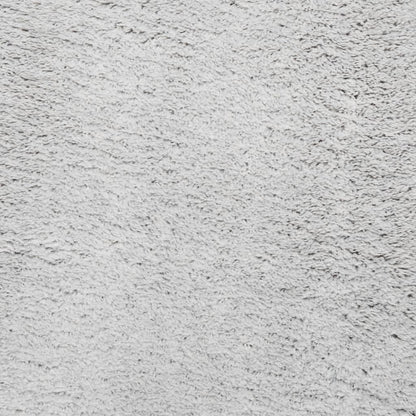 Teppich HUARTE Kurzflor Weich und Waschbar Grau Ø 100 cm