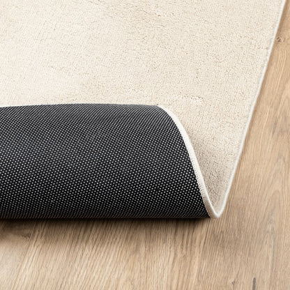 Teppich OVIEDO Kurzflor Beige 200x200 cm