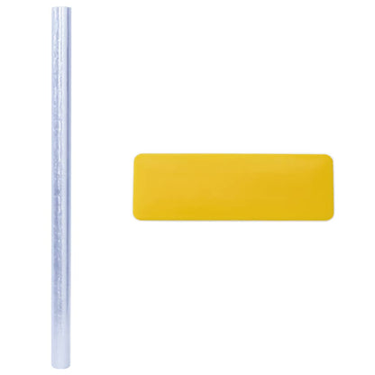 Fensterfolien 5 Stk. Matt 3D Regenbogen-Muster PVC