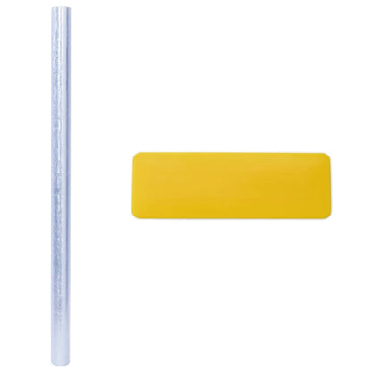 Fensterfolien 3 Stk. Matt 3D Regenbogen-Muster PVC