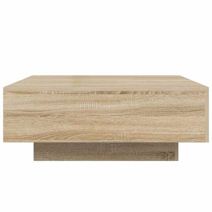 Couchtisch Sonoma-Eiche 80x80x31 cm Holzwerkstoff