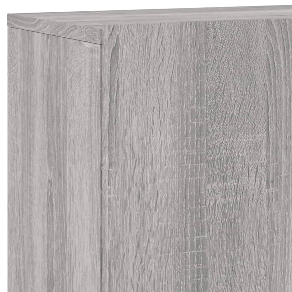 TV-Wandschrank Grau Sonoma 100x30x41 cm