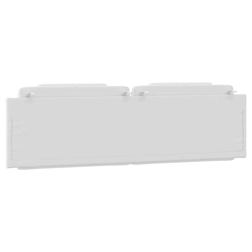 Kopfteil-Kissen "Viana" Weiß 180 cm Kunstleder