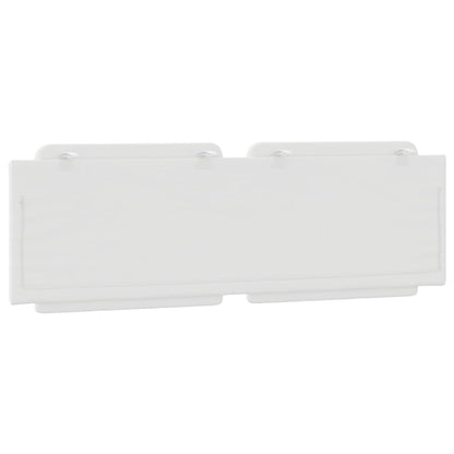 Kopfteil-Kissen "Zadar" Weiß 152 cm Kunstleder