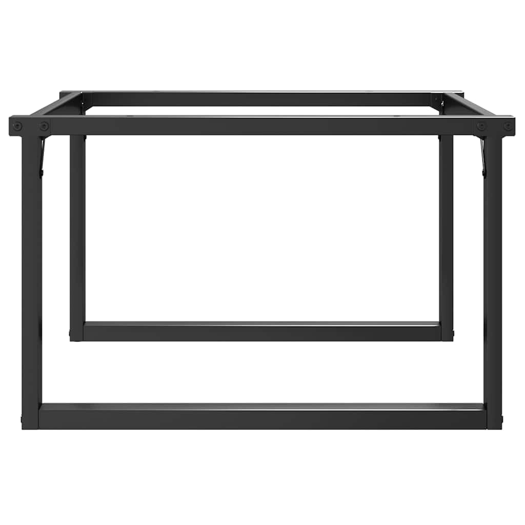 Couchtischbeine O-Gestell 70x60x43 cm Stahl