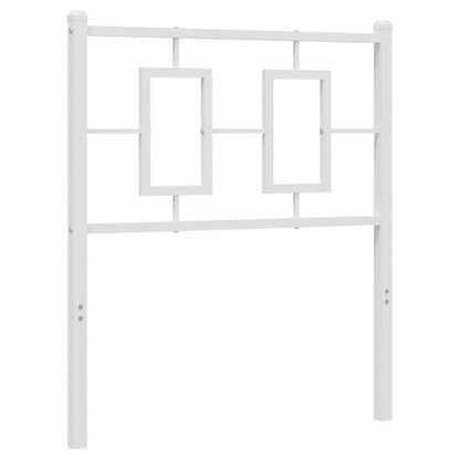 Ersatz-Kopfteil Metall Weiß 75 cm