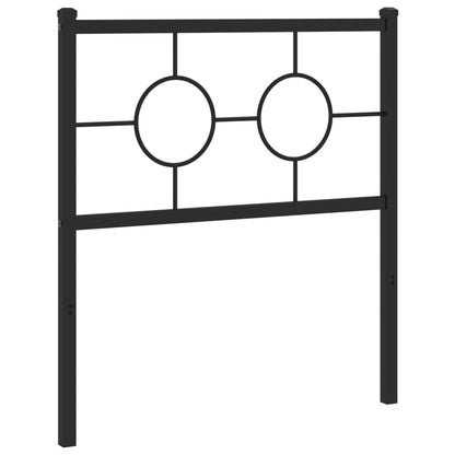 Ersatz-Kopfteil Metall Schwarz 75 cm