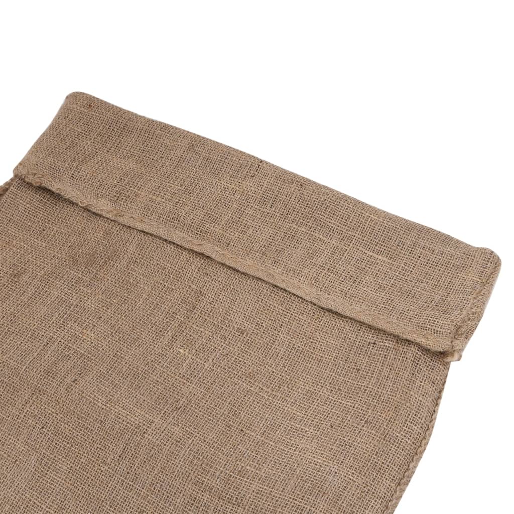 Jutesäcke 5 Stück 60 x 105 cm 100 % Jute 220 g/m²