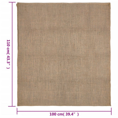 Jutesäcke 5 Stk. 100 x 110 cm 100 % Jute 220 g/m²