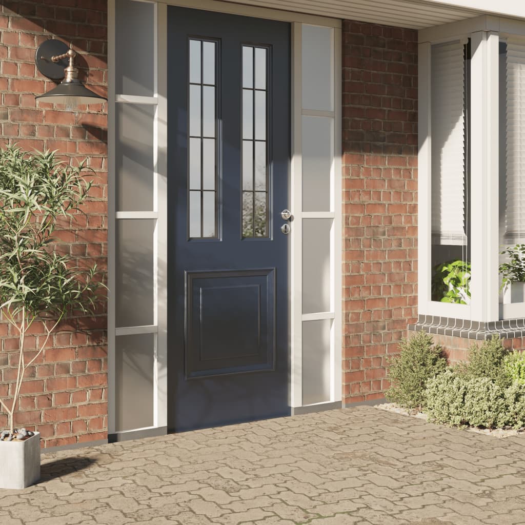 Fensterfolie Statisch Matt Grau 45x2000 cm PVC