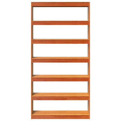 Bücherregal/Raumteiler 100x30x199,5 cm Massivholz Kiefer