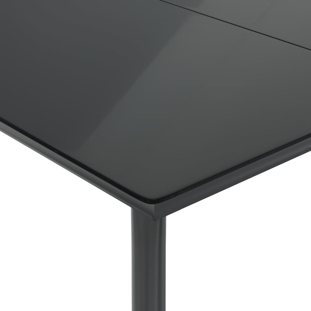 7-tlg. Garten-Essgruppe mit Kissen Beige Poly Rattan