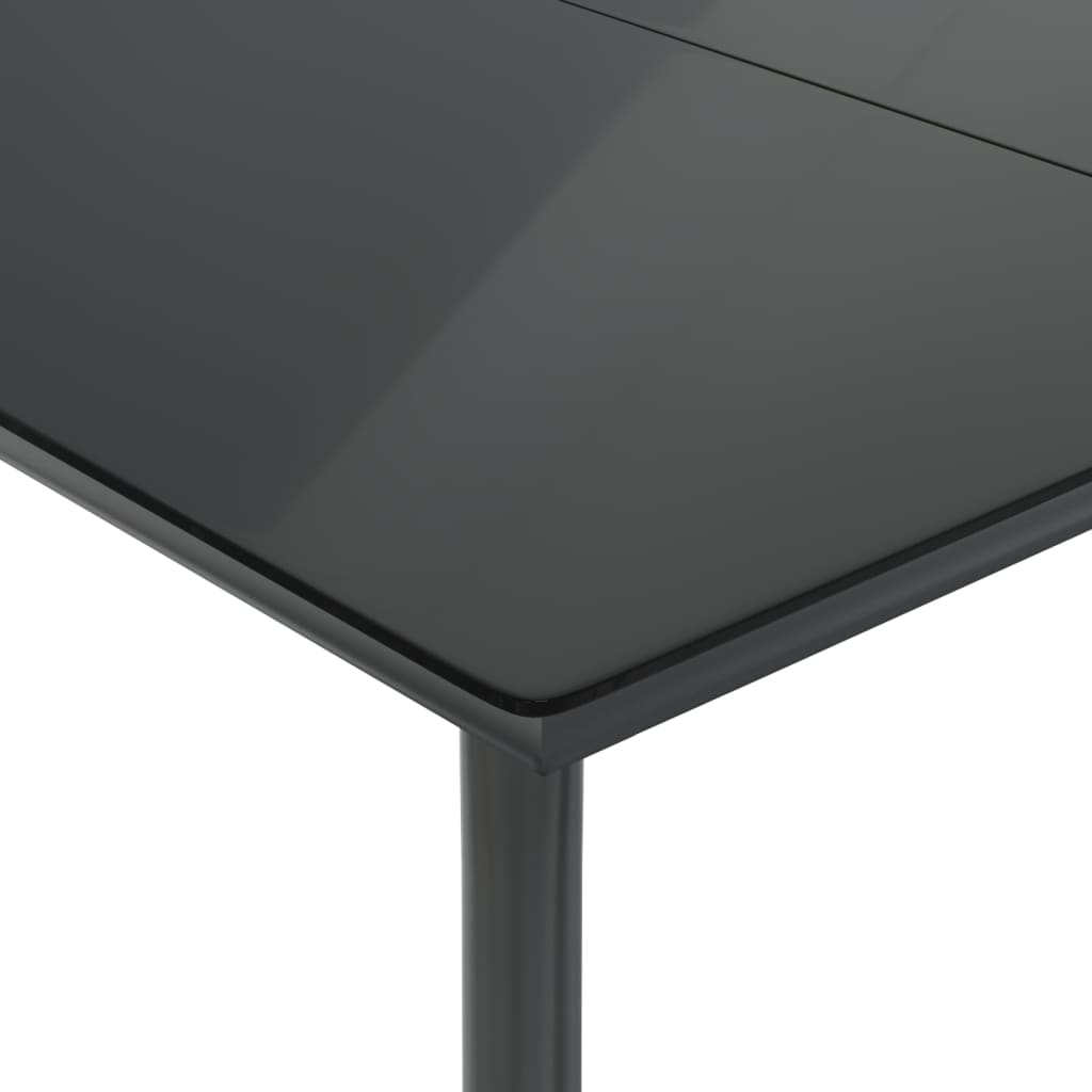 3-tlg. Garten-Essgruppe mit Kissen Hellgrau Poly Rattan