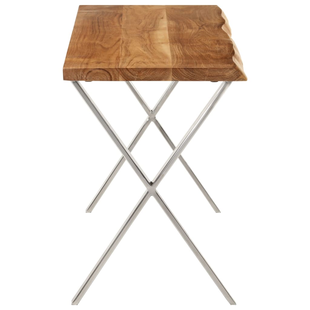 Bank Baumkante 105 cm Massivholz Akazie