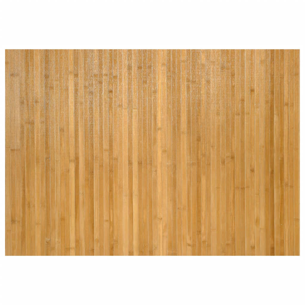 Teppich Rechteckig Natur 70x100 cm Bambus
