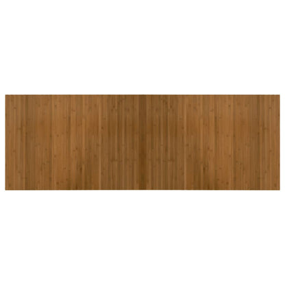 Teppich Rechteckig Braun 70x200 cm Bambus