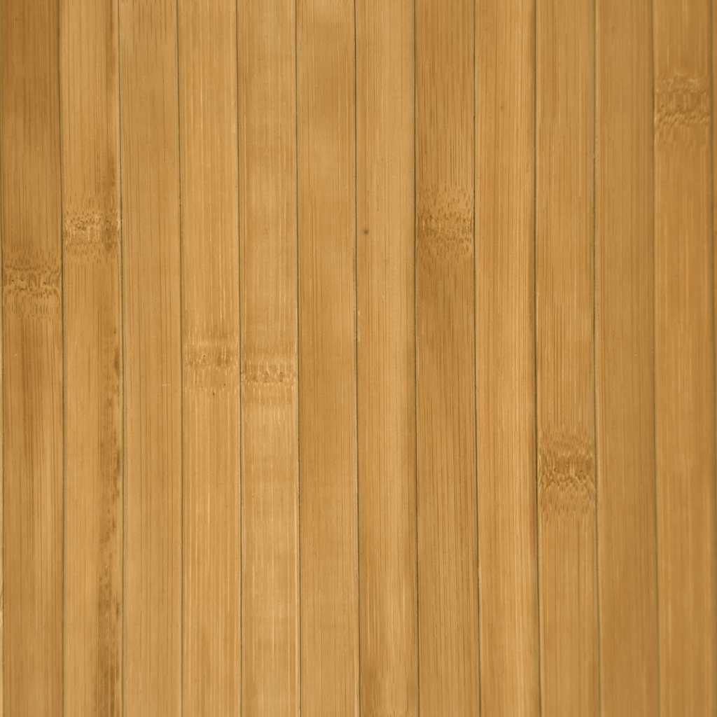 Teppich Rechteckig Natur 100x100 cm Bambus