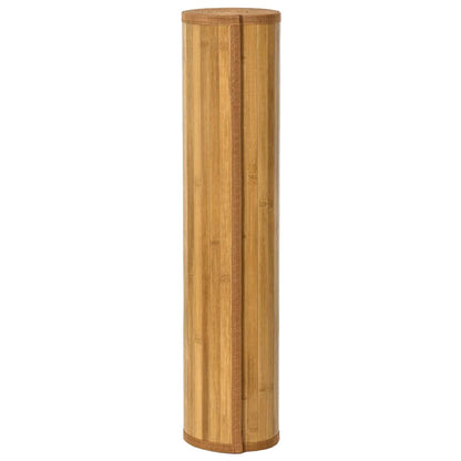 Teppich Rechteckig Natur 60x100 cm Bambus