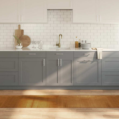 Teppich Rechteckig Braun 60x300 cm Bambus