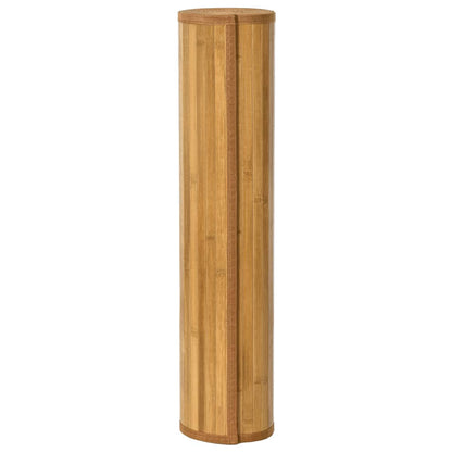 Teppich Rechteckig Natur 80x300 cm Bambus