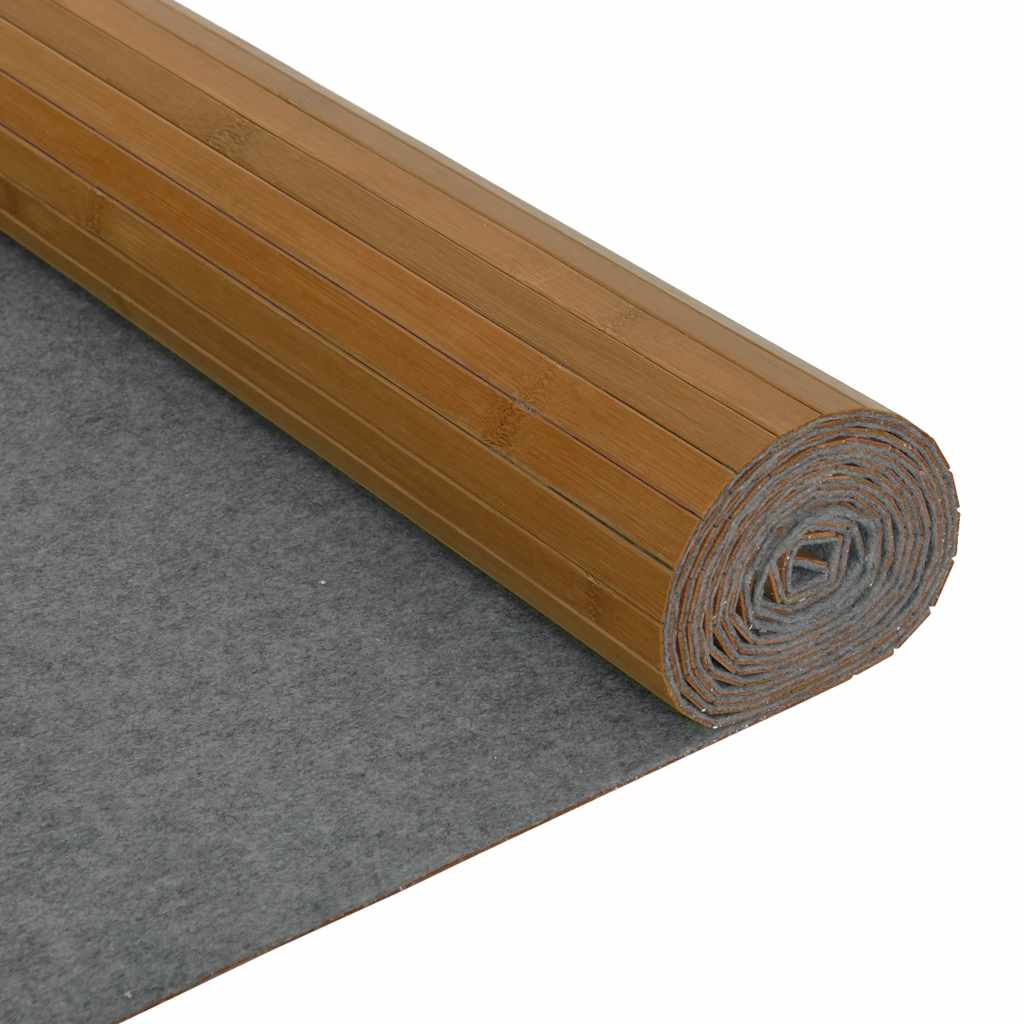 Paravent Braun Breite 250 cm Höhe 165 cm Bambus