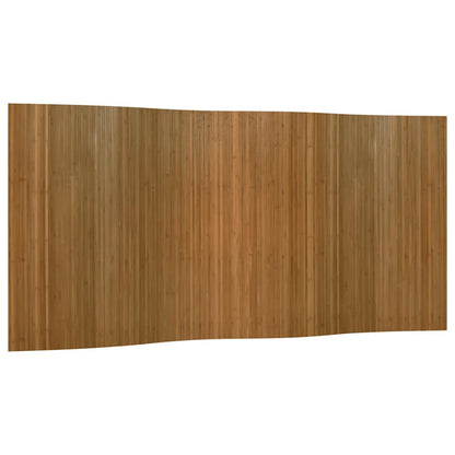Paravent Braun Breite 400 cm Höhe 165 cm Bambus