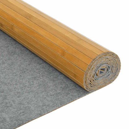 Paravent Natur Breite 800 cm Höhe 165 cm Bambus