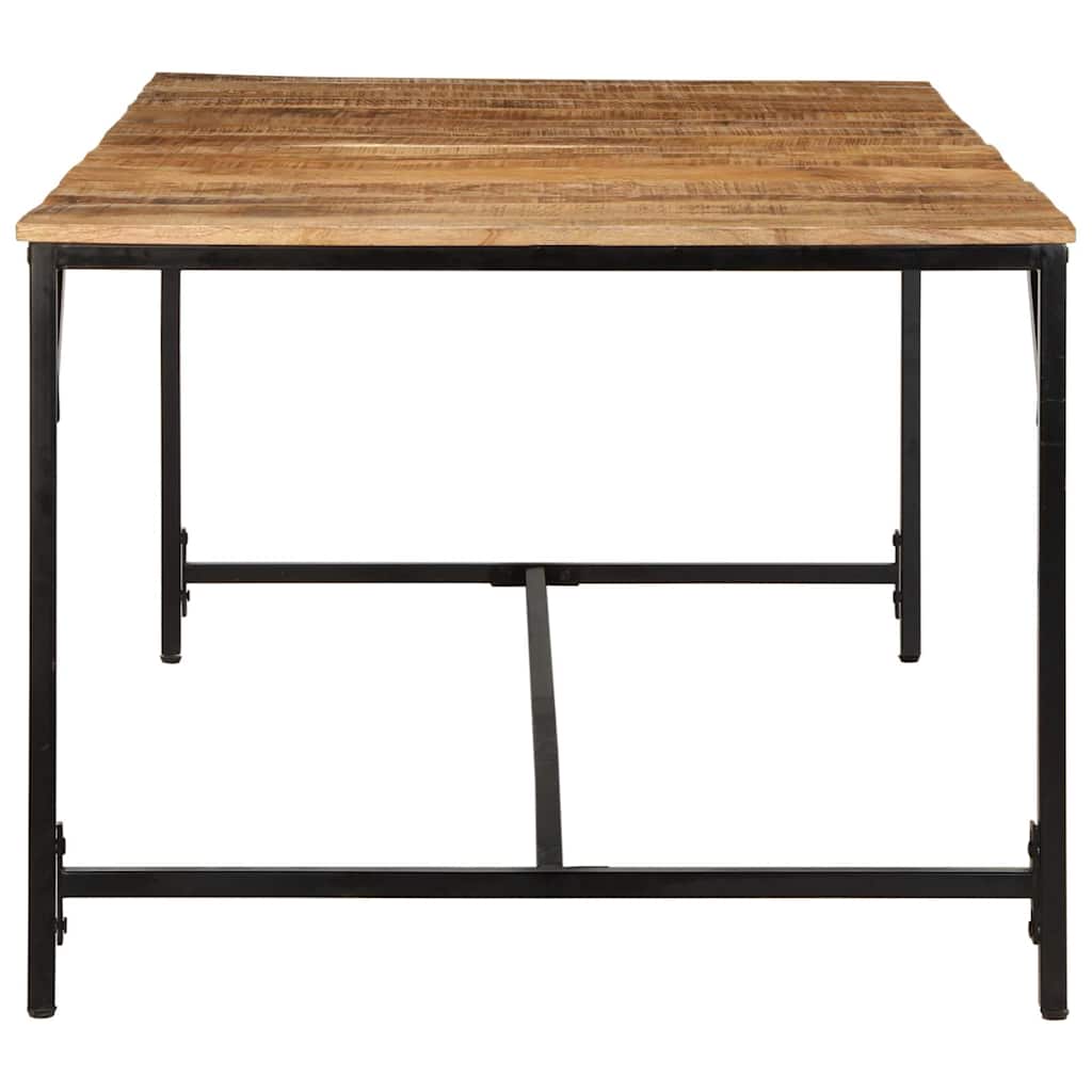 Esstisch 200x100x75 cm Raues Massivholz Mango