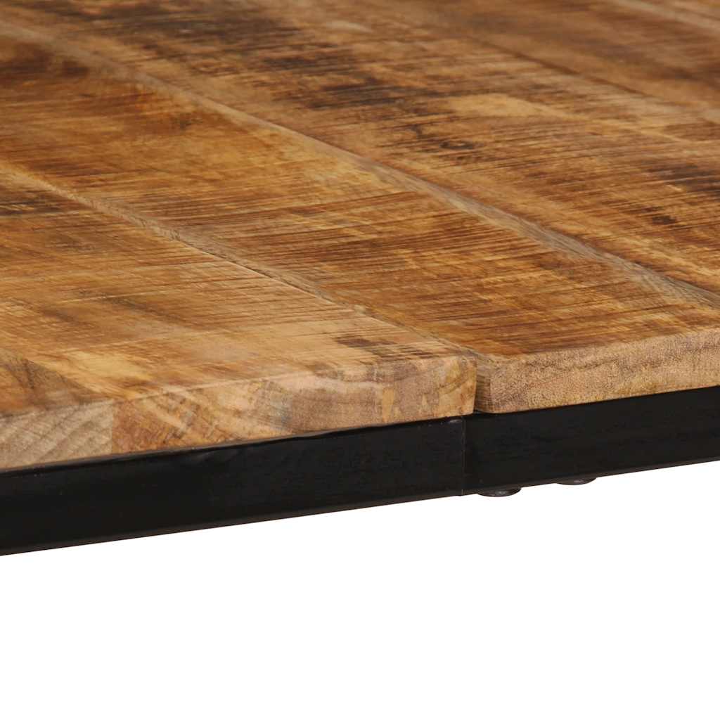 Esstisch 200x100x75 cm Raues Massivholz Mango