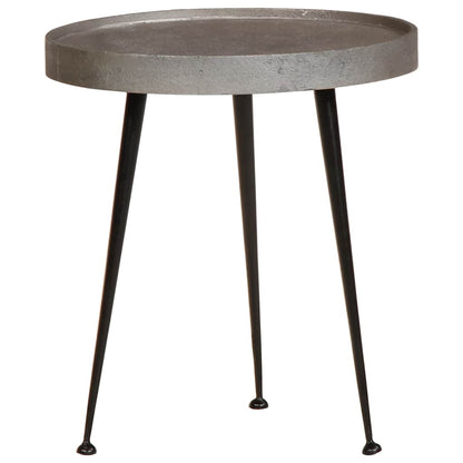 Couchtisch 3 Stk. Silbern Holzwerkstoff