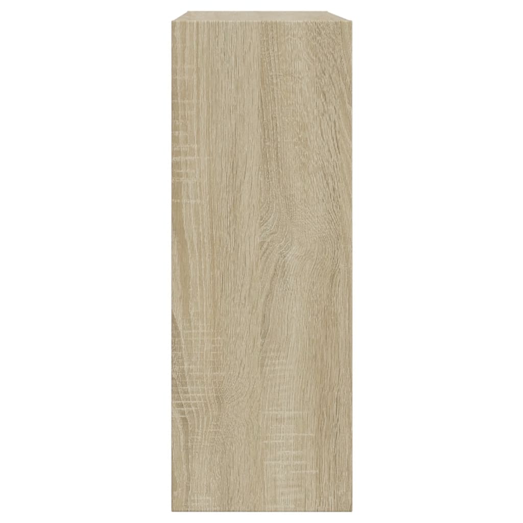 Schuhregal Sonoma-Eiche 60x21x57 cm Holzwerkstoff