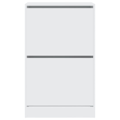 Schuhschrank Weiß 60x34x96,5 cm Holzwerkstoff