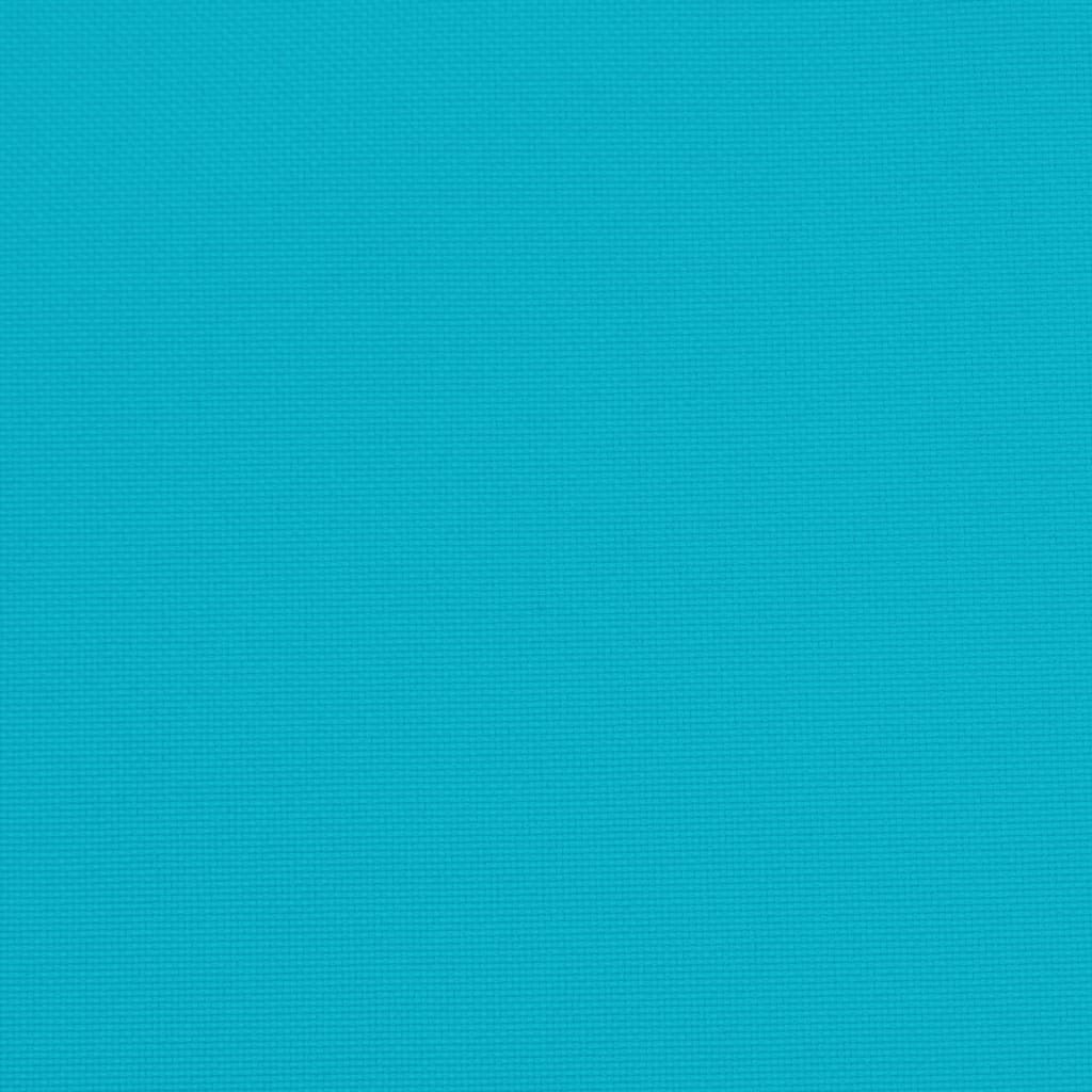 Hochlehner-Auflagen 6 Stk. Türkis Oxford-Gewebe