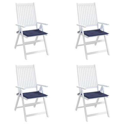 Palettenkissen 4 Stk. Marineblau 40x40x4 cm Oxford-Gewebe
