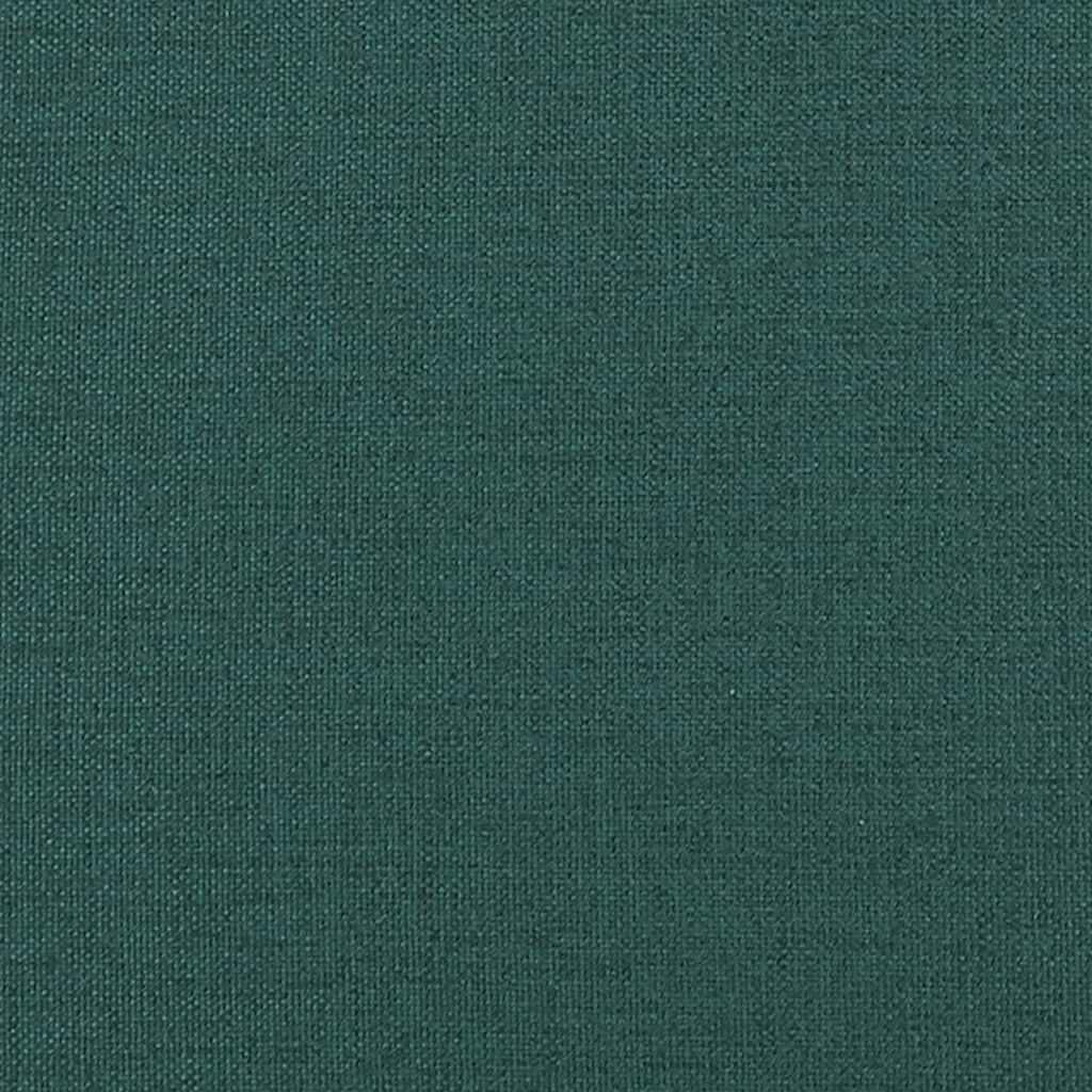 Chesterfield-Sessel Dunkelgrün Stoff