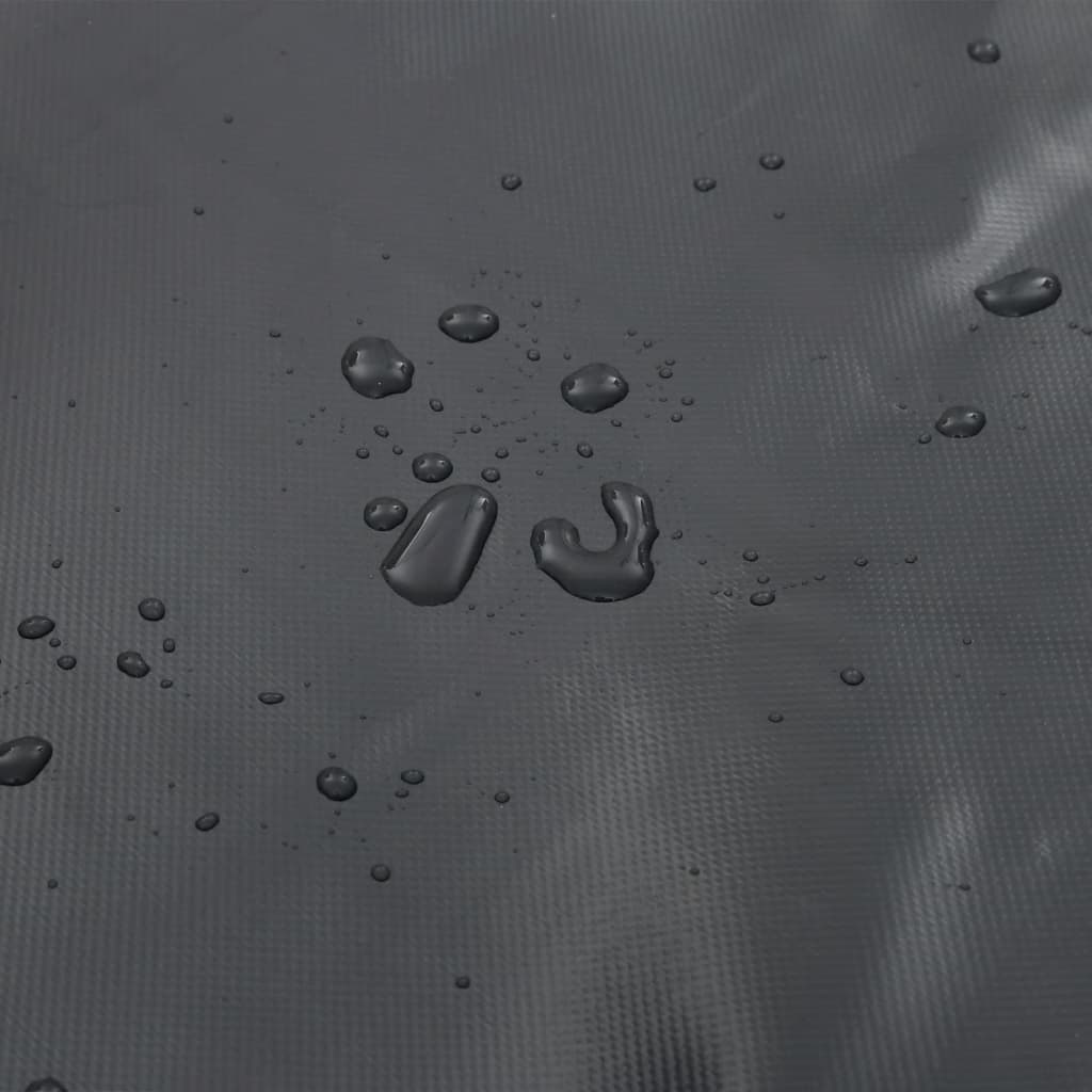 Abdeckplane Schwarz 5x8 m 650 g/m²